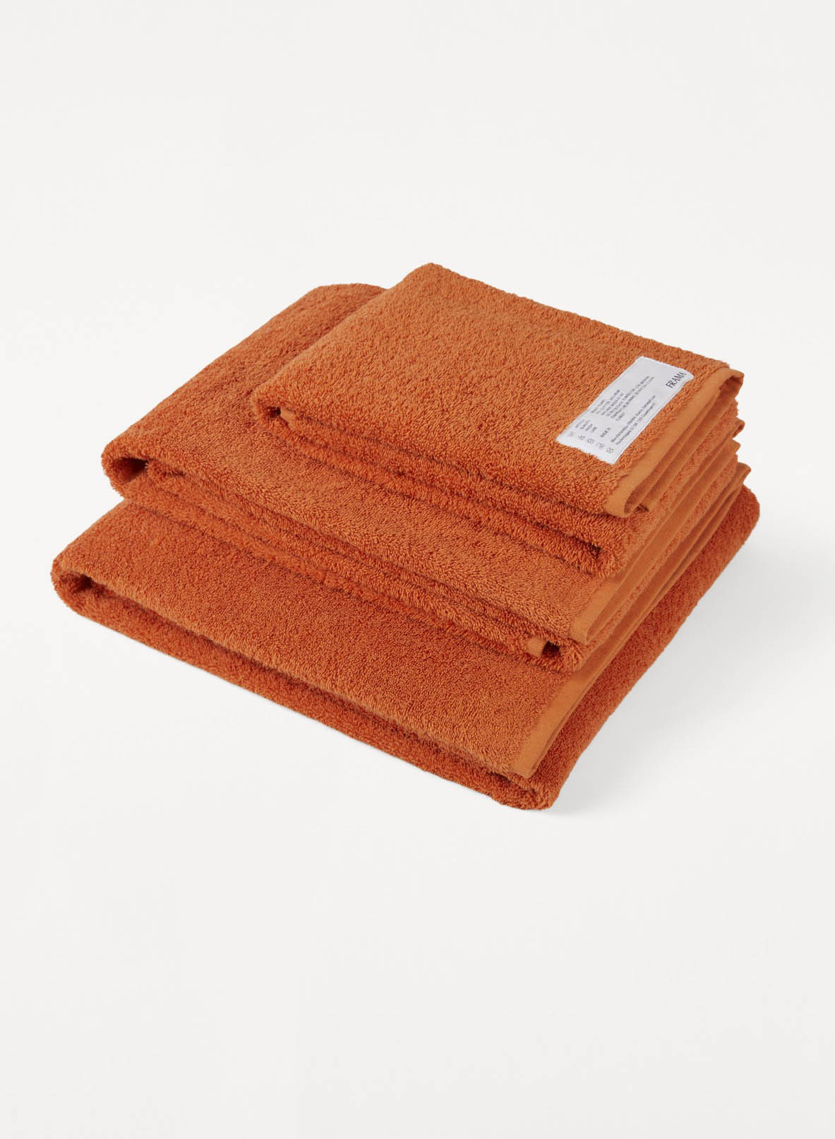 Heavy Hand Towel Burnt Orange