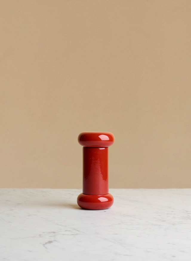 Salt & Pepparkvarn Bokträ Röd