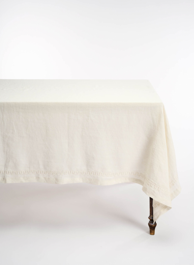 Bordsduk Frame Vit