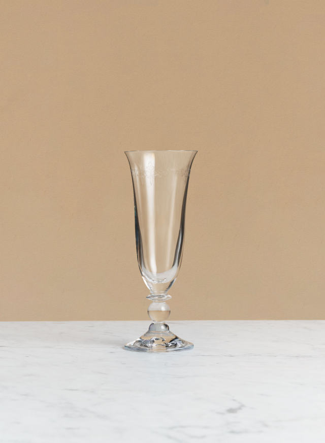 Champagneglas Fleur-de-lis