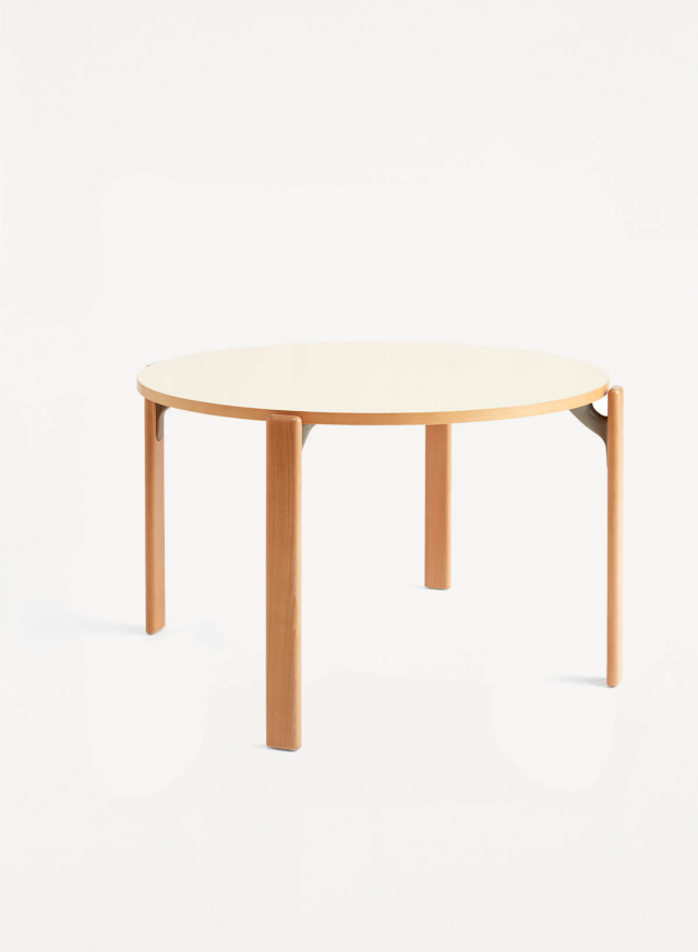 Rey Table Golden/Ivory white