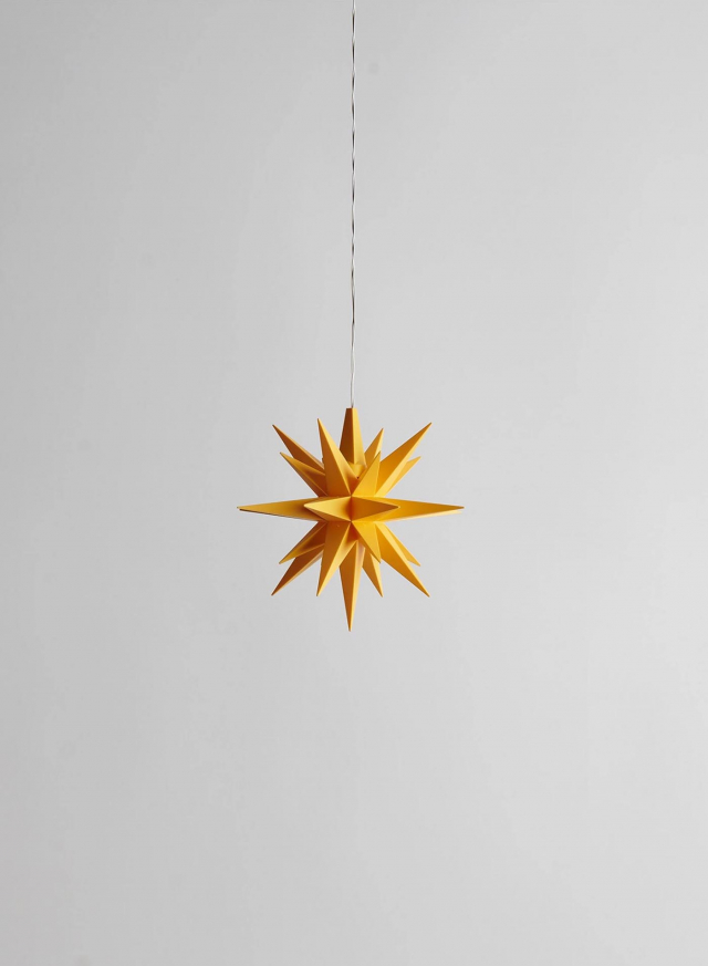 Moravia Miniature Star 8 cm Yellow