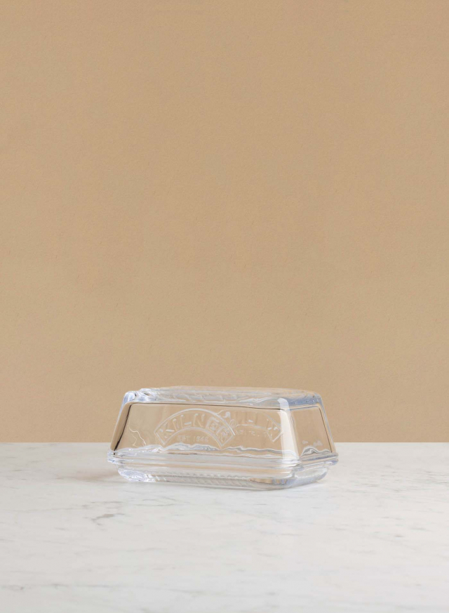 Smörbytta Glas