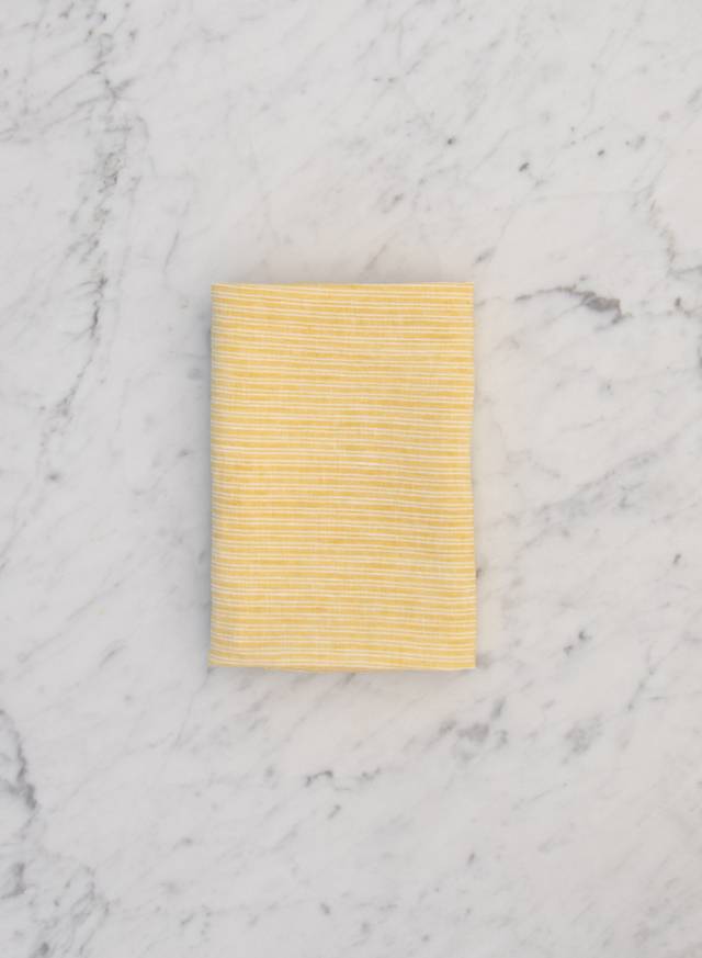 Kökshandduk Yellow Stripe