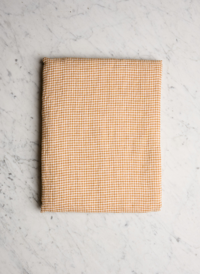 Bordsduk Saffron Tiny Gingham