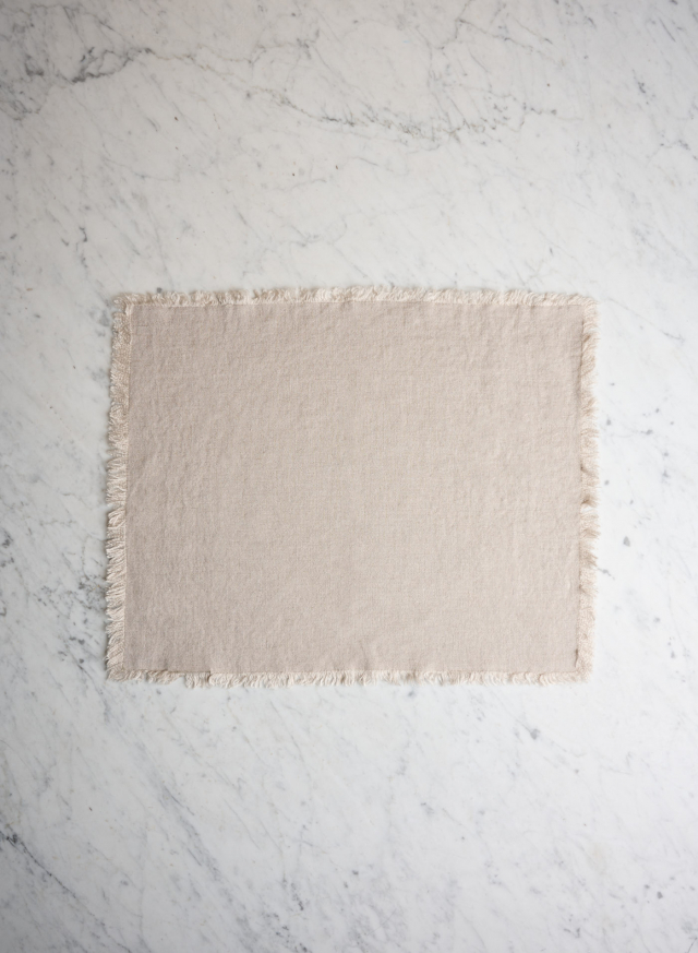 Bordstablett Linne Flax