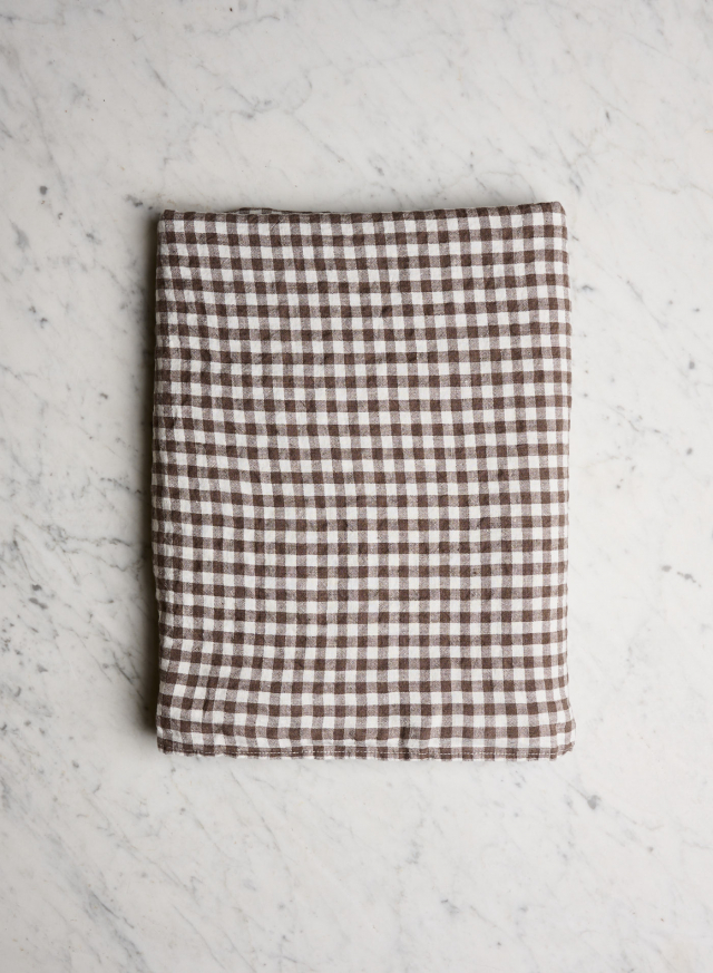 Bordsduk Brown Gingham