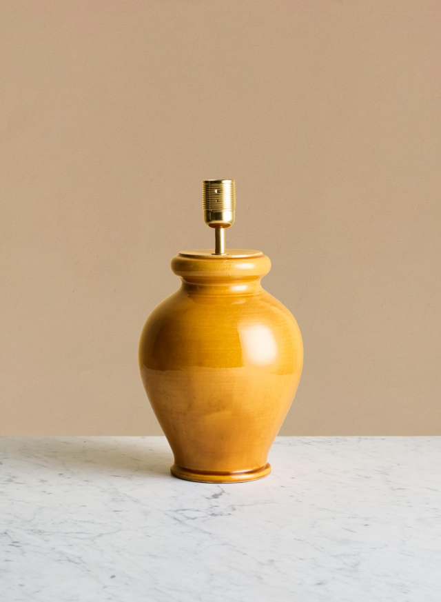 Lampfot Alto Mustard