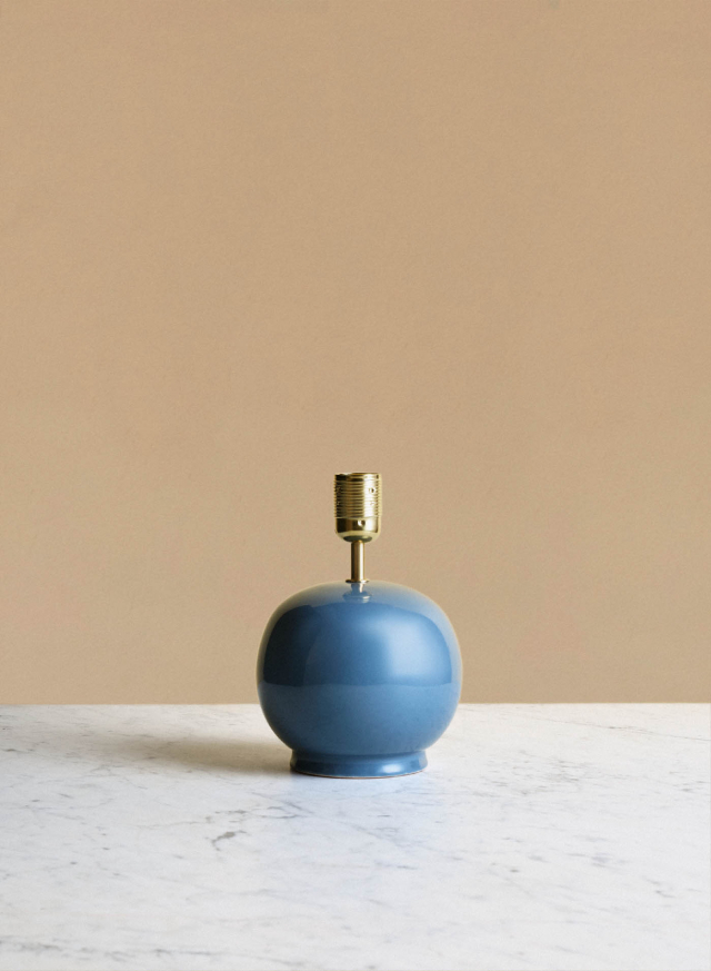 Lampfot Tondo Piccolo Blu
