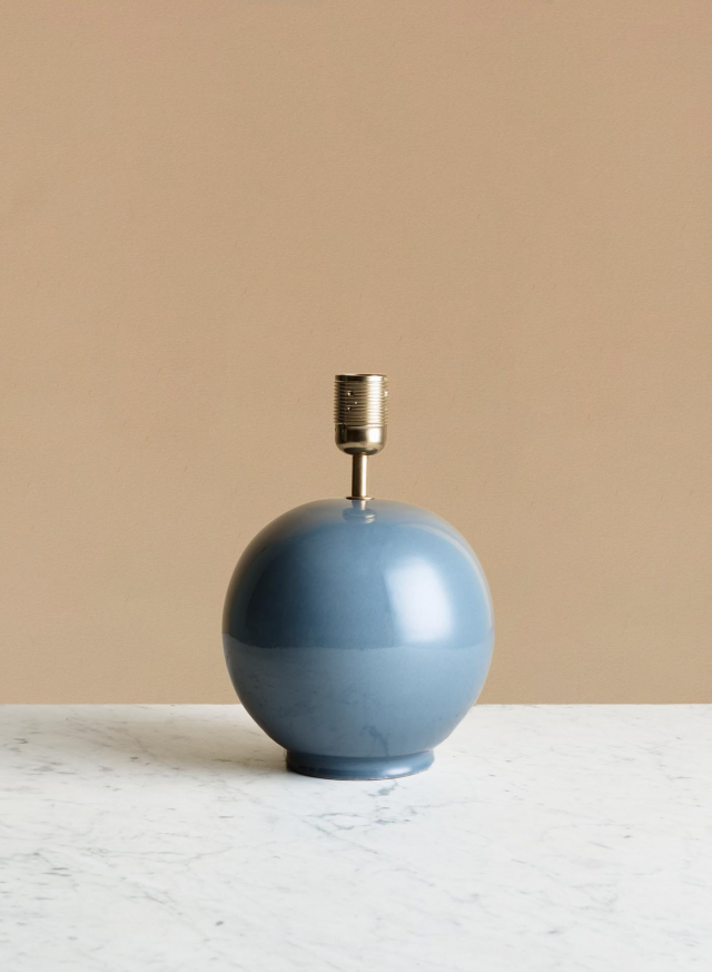 Lampfot Tondo Blu