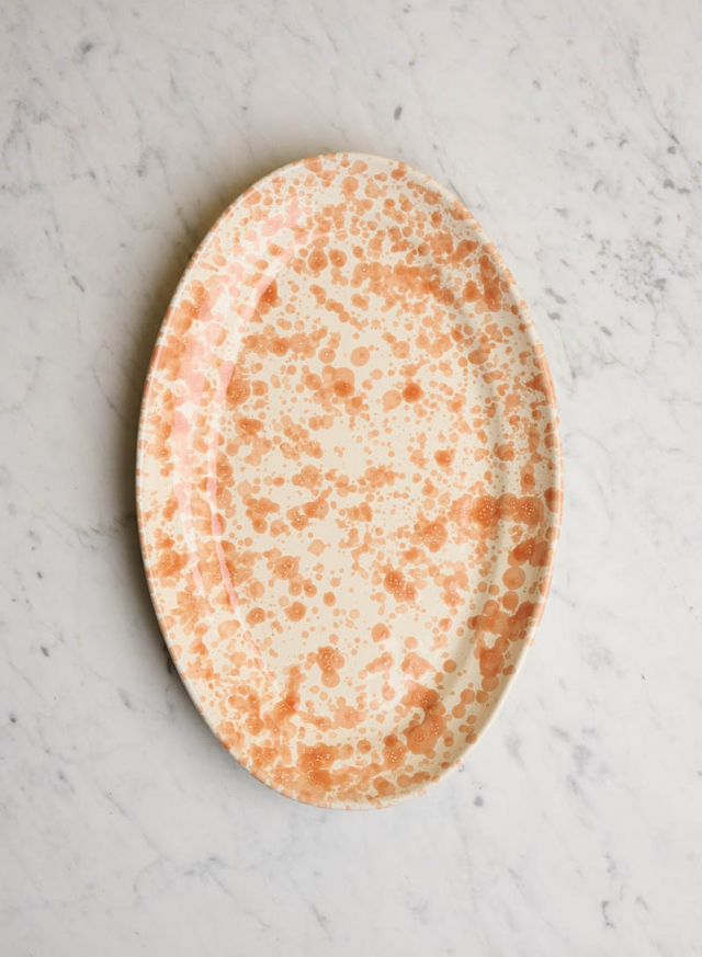 Serveringsfat Spruzzi Arancio