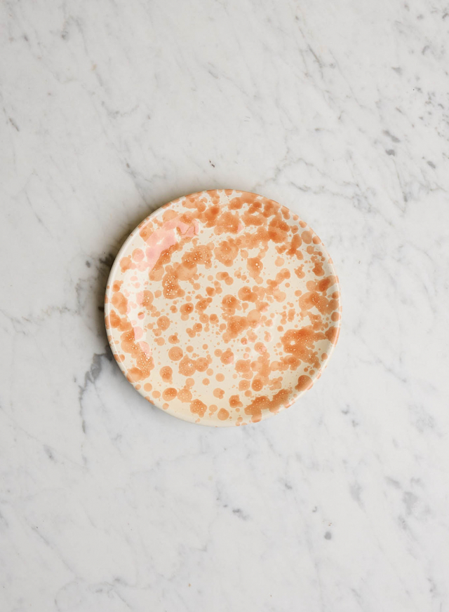 Assiett 18 cm Spruzzi Arancio