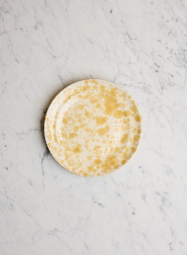 Assiett 18 cm Spruzzi Ambra