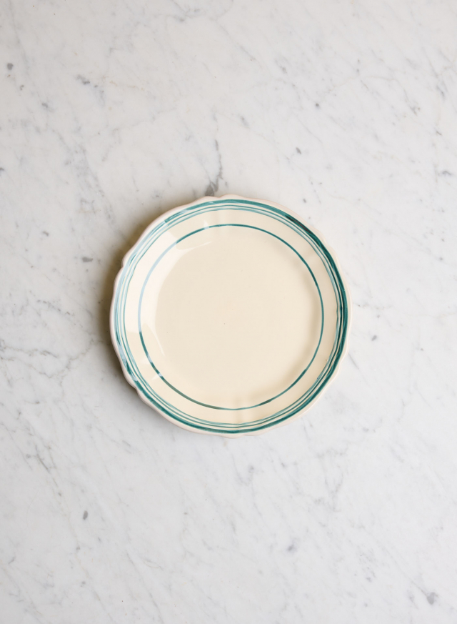 Assiett 20 cm Baccellato Verde