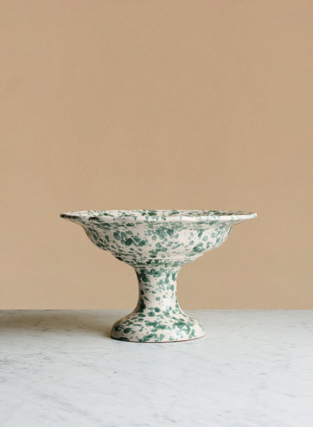 Serveringsskål på Fot Spruzzi Muschio