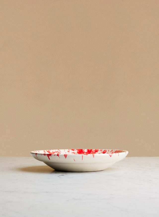 Djup tallrik Spruzzi Red