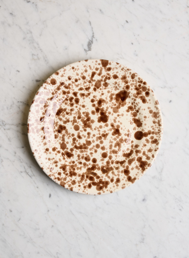 Middagstallrik Spruzzi Cioccolato