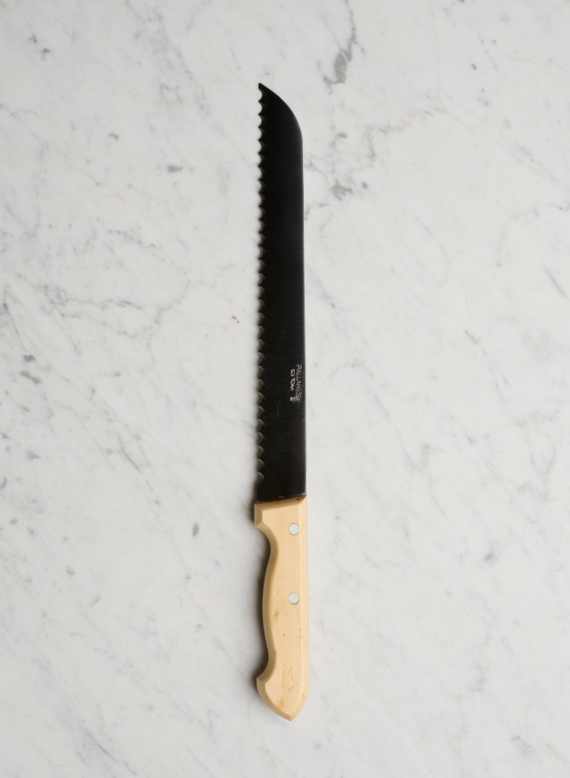 Brödkniv Buxbom/Rostfritt stål 25cm