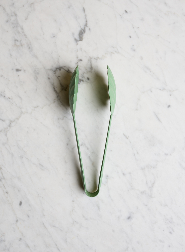 Serveringstång Grön