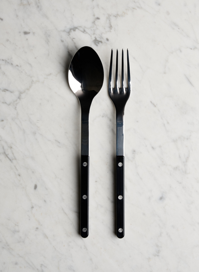 Salladsbestick Bistro Black