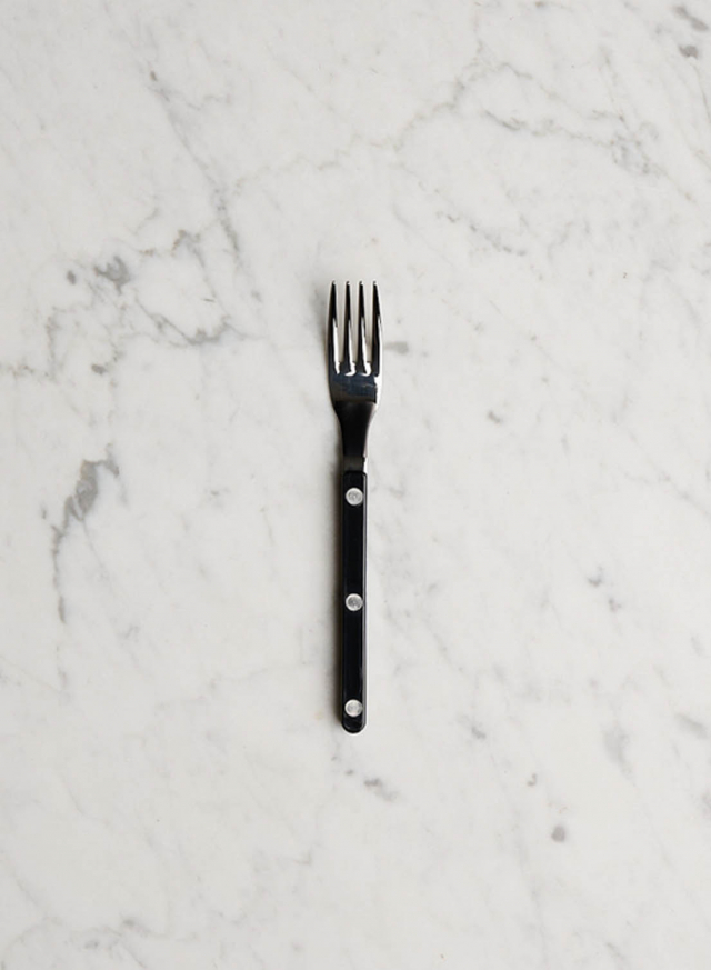 Påläggsgaffel Bistro Black