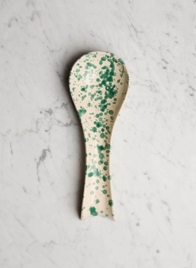 Spoon Rest Spruzzi Verde