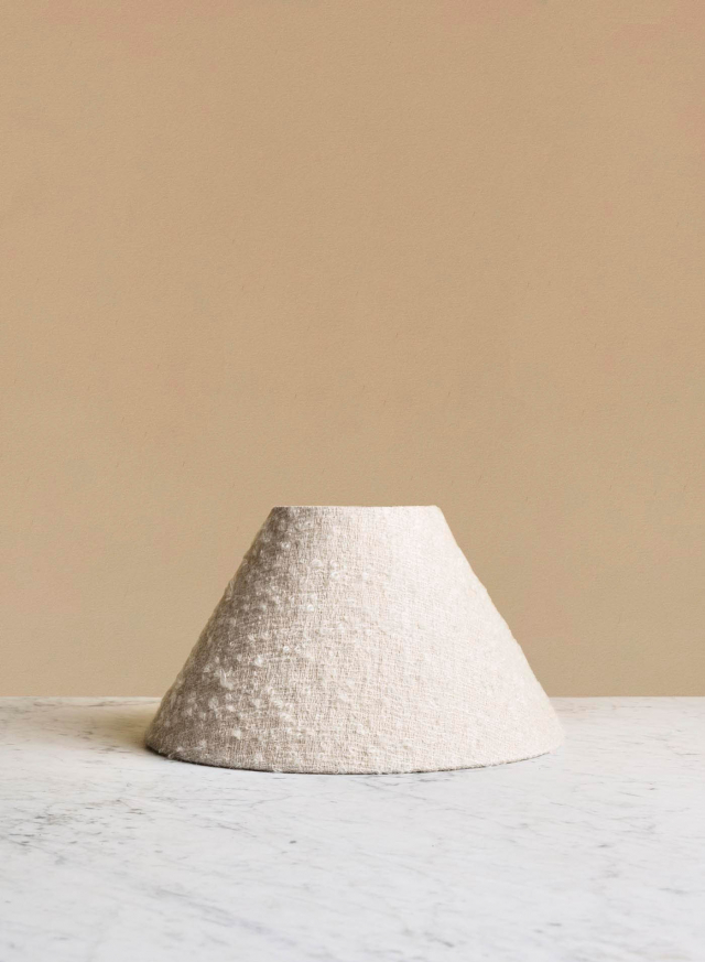 Lampskärm Cono Ivory