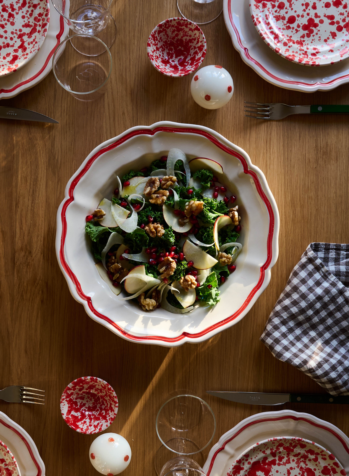 Bordsdekoration White Mushroom