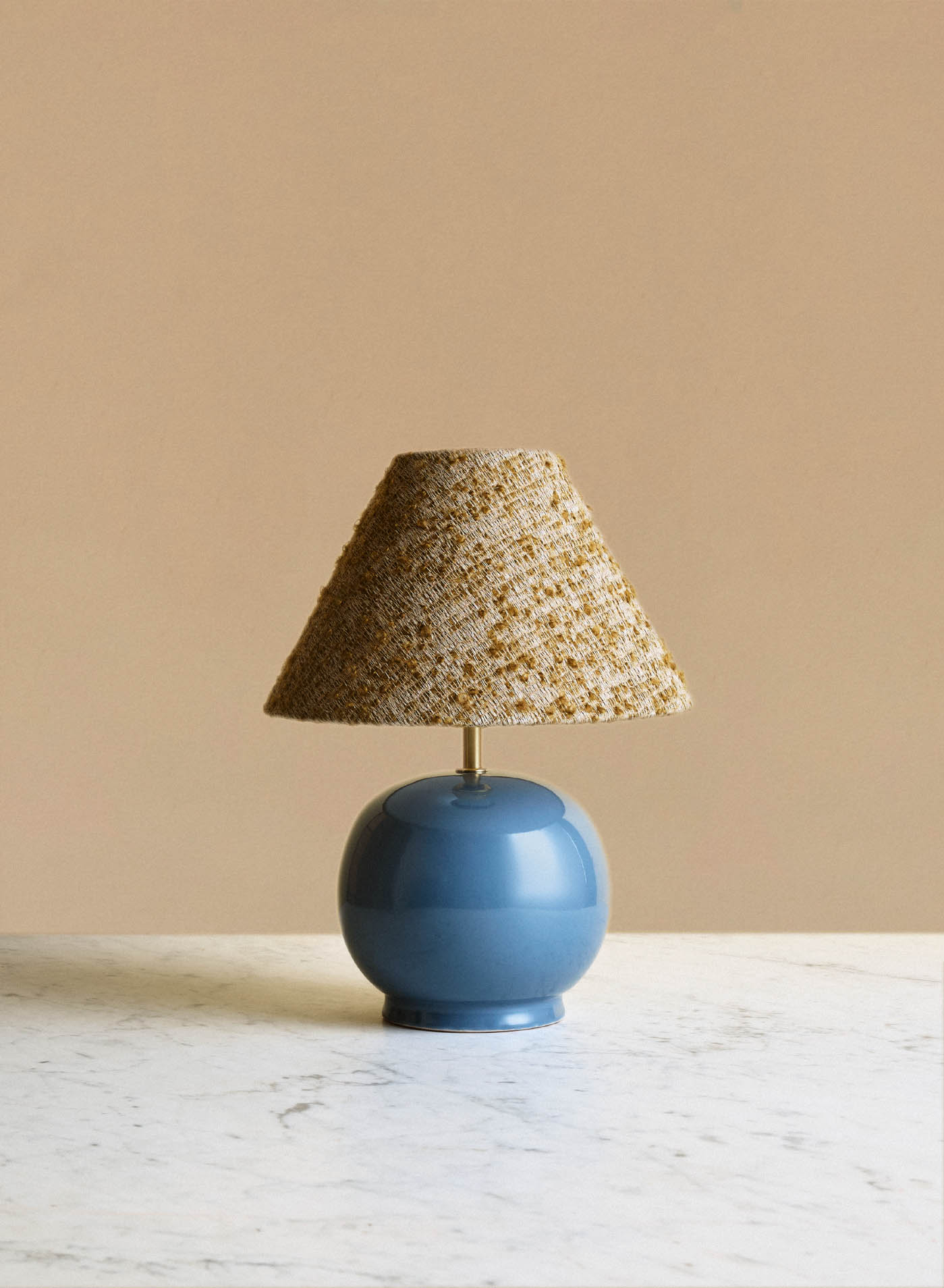 Lampfot Tondo Piccolo Blu