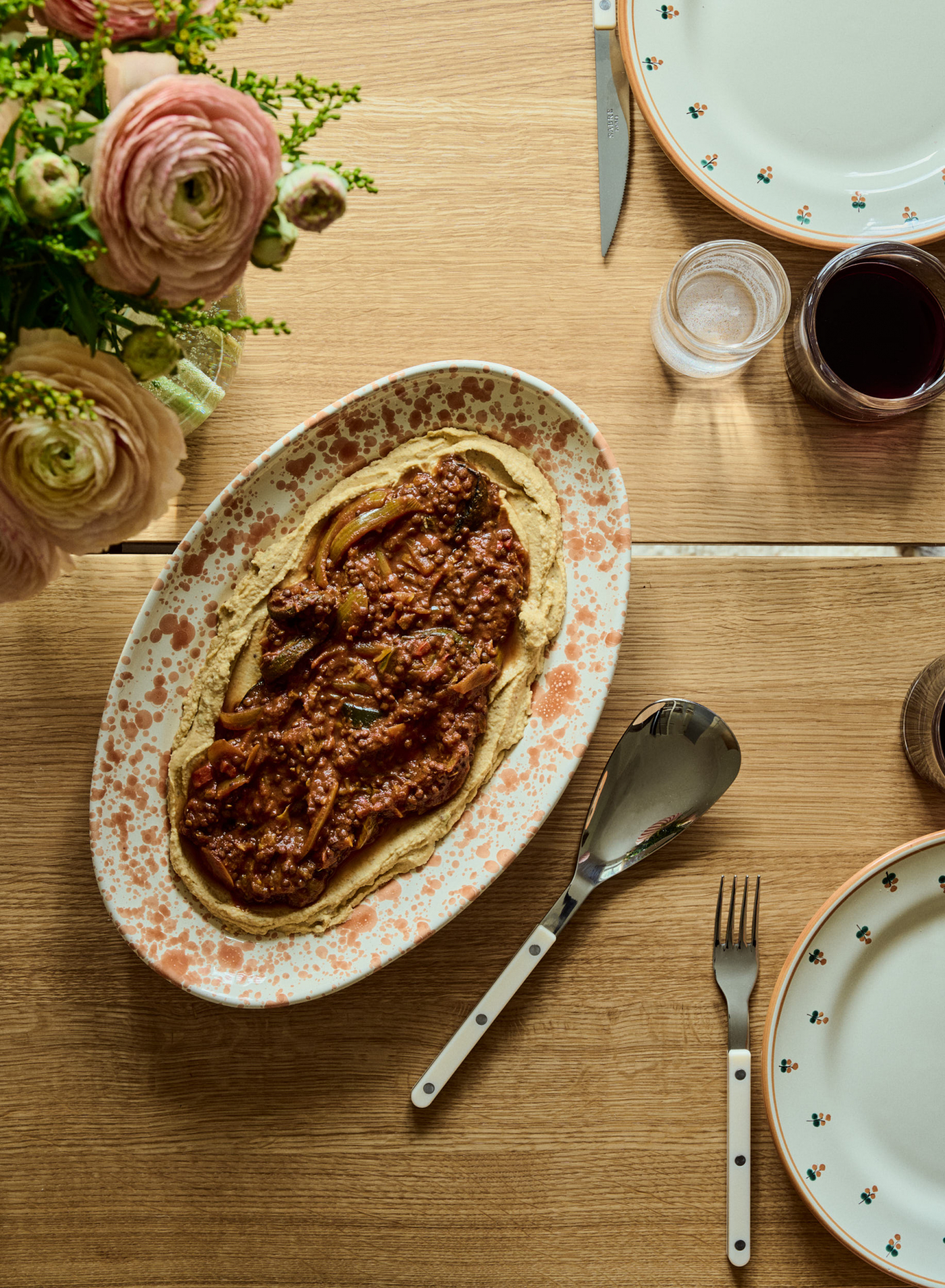 Serveringsfat Spruzzi Arancio