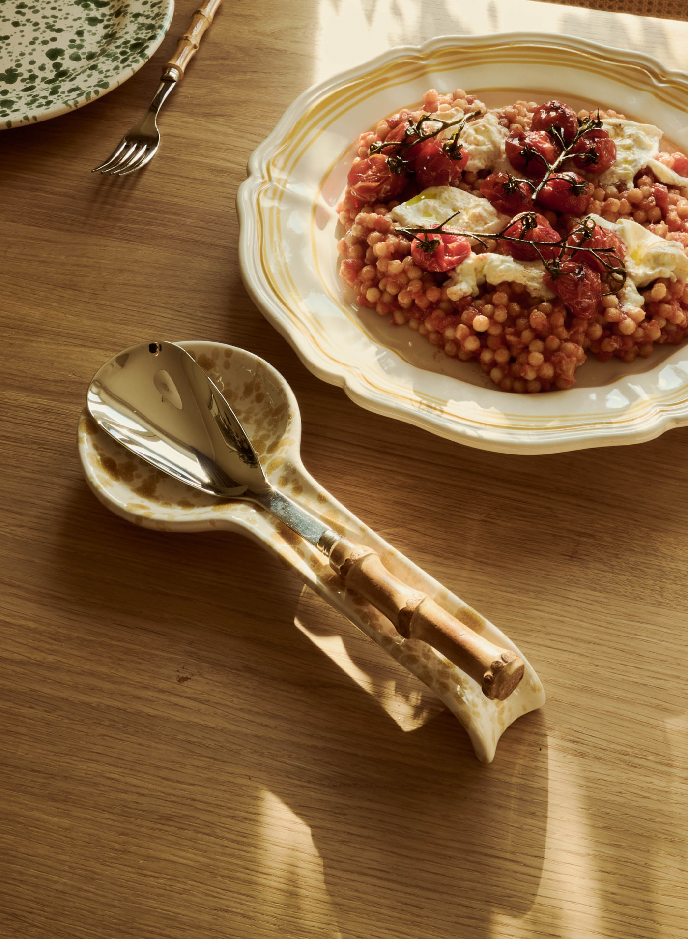 Spoon Rest Spruzzi Ambra