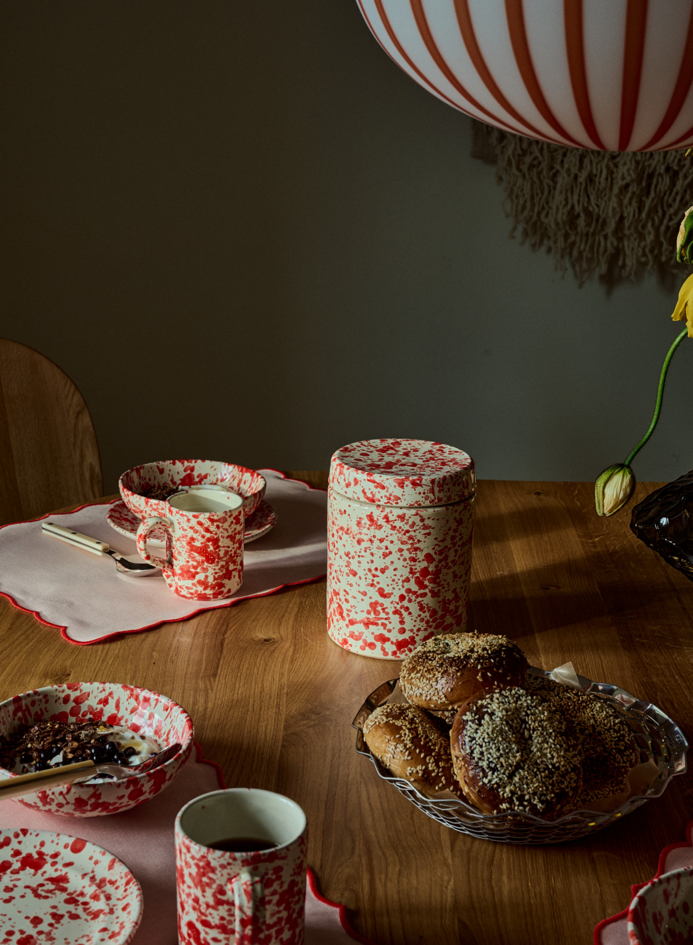 Kaffemugg Spruzzi Red