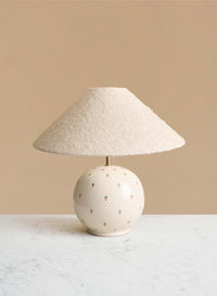 Bordslampa Tondo Fiore | Ampio Ivory