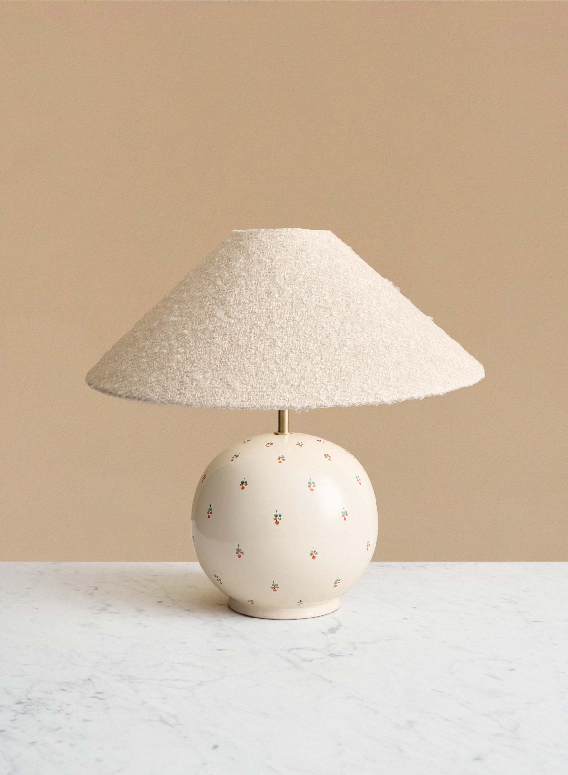 Bordslampa Tondo Fiore | Ampio Ivory