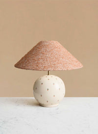 Bordslampa Tondo Fiore | Ampio Burnt Orange