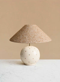 Bordslampa Tondo Fiore | Ampio Caramel