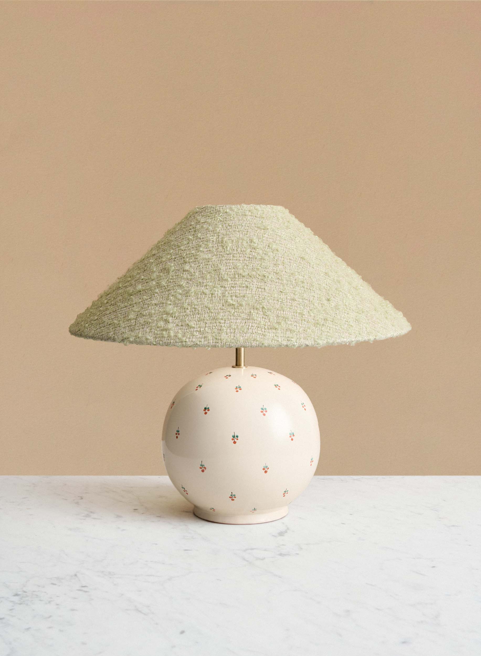 Table lamp Tondo Fiore | Ampio Mint Green