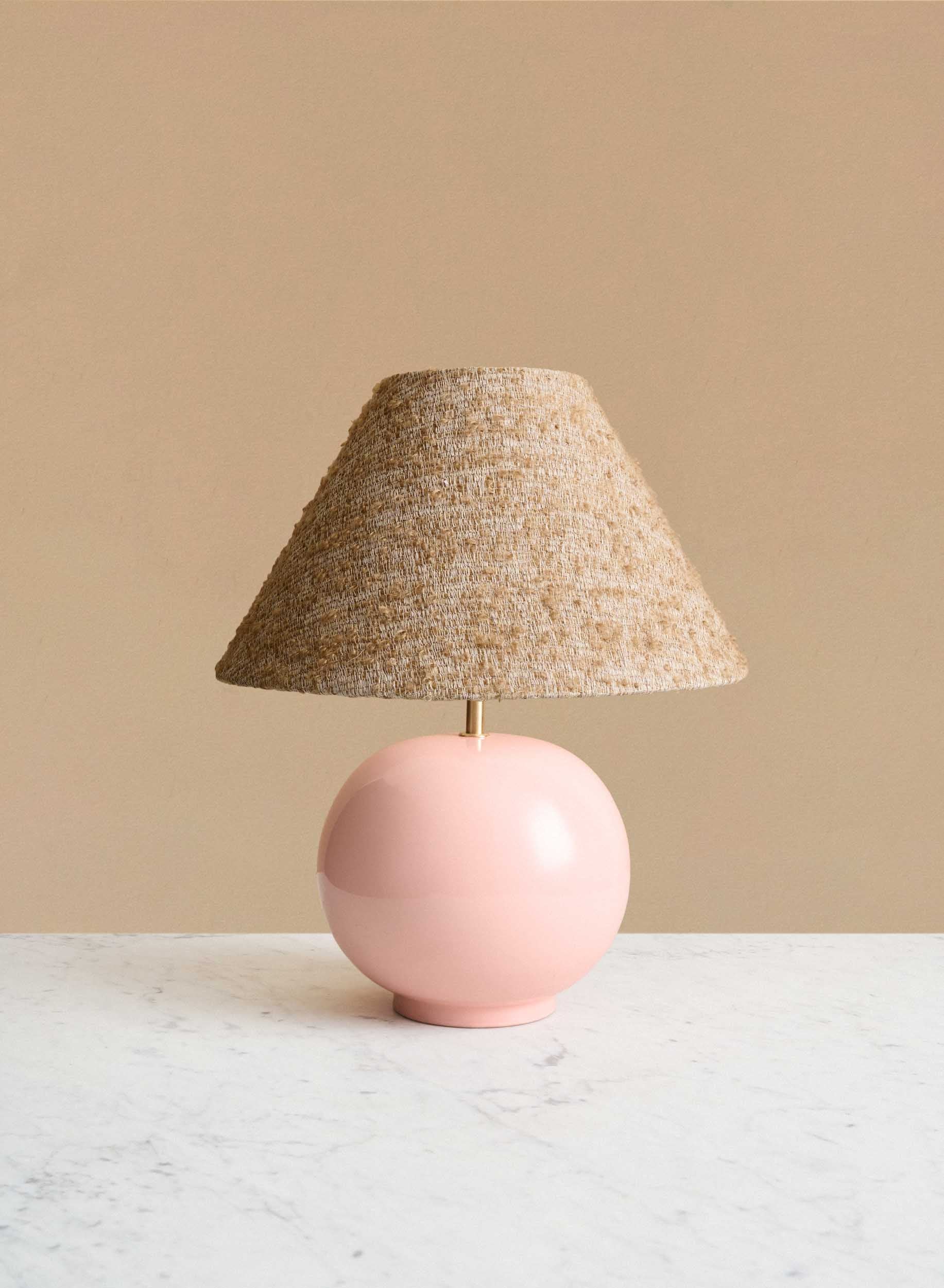 Bordslampa Tondo Rosa | Cono Caramel