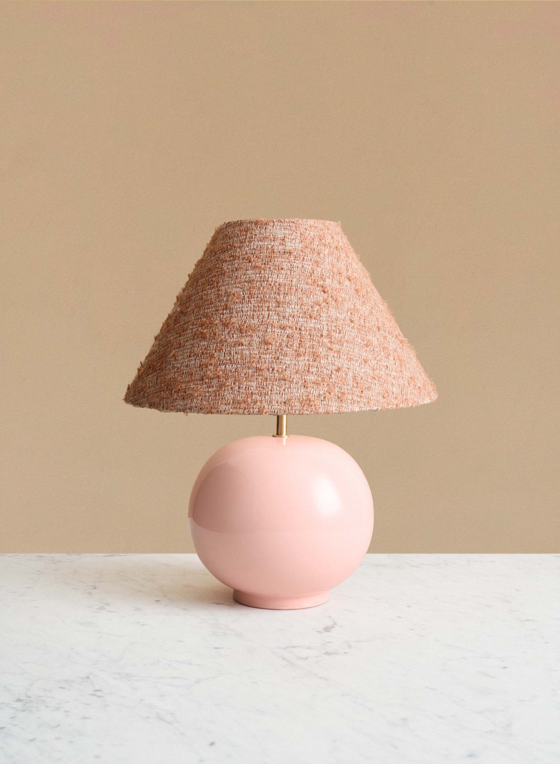 Bordslampa Tondo Rosa | Cono Burnt Orange