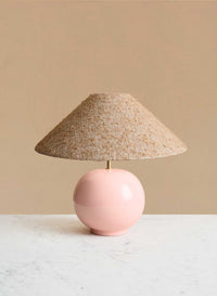 Bordslampa Tondo Rosa | Ampio Caramel