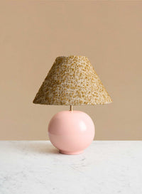 Bordslampa Tondo Rosa | Cono Amber
