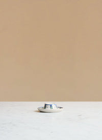 Egg Cup Plate Lavender