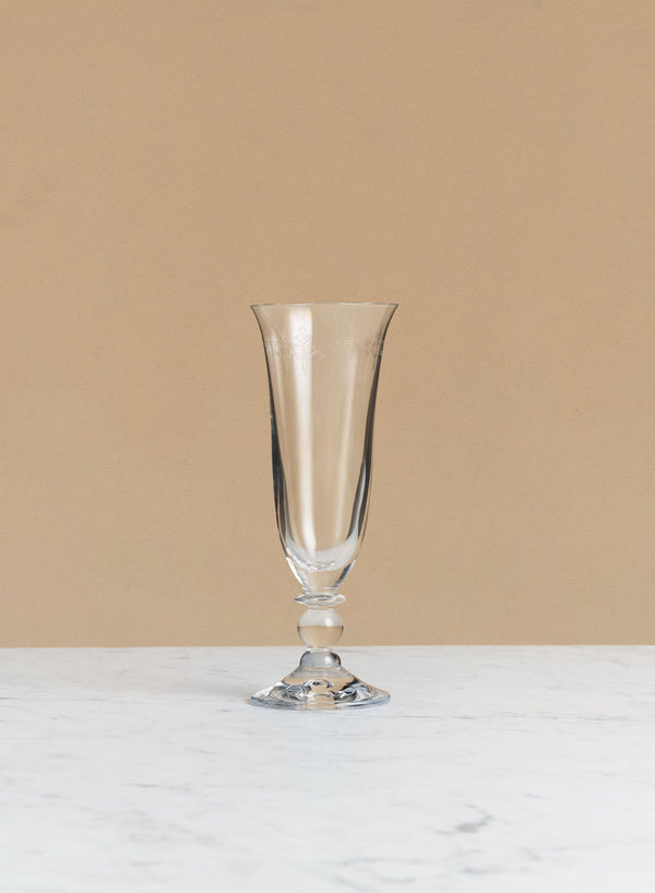 Champagneglas Fleur-de-lis