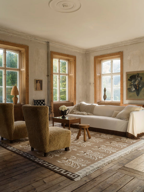 Beige cushion 65x45cm