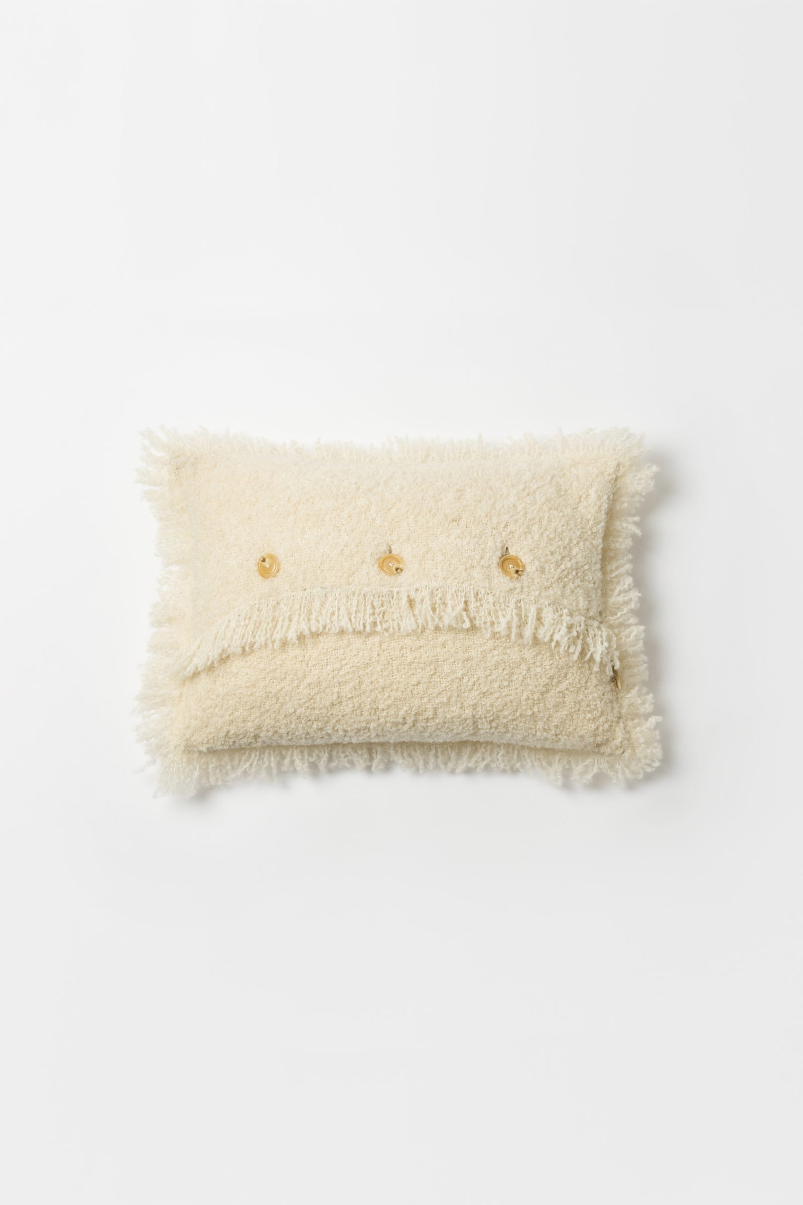 Ivory cushion 65 x 45 cm