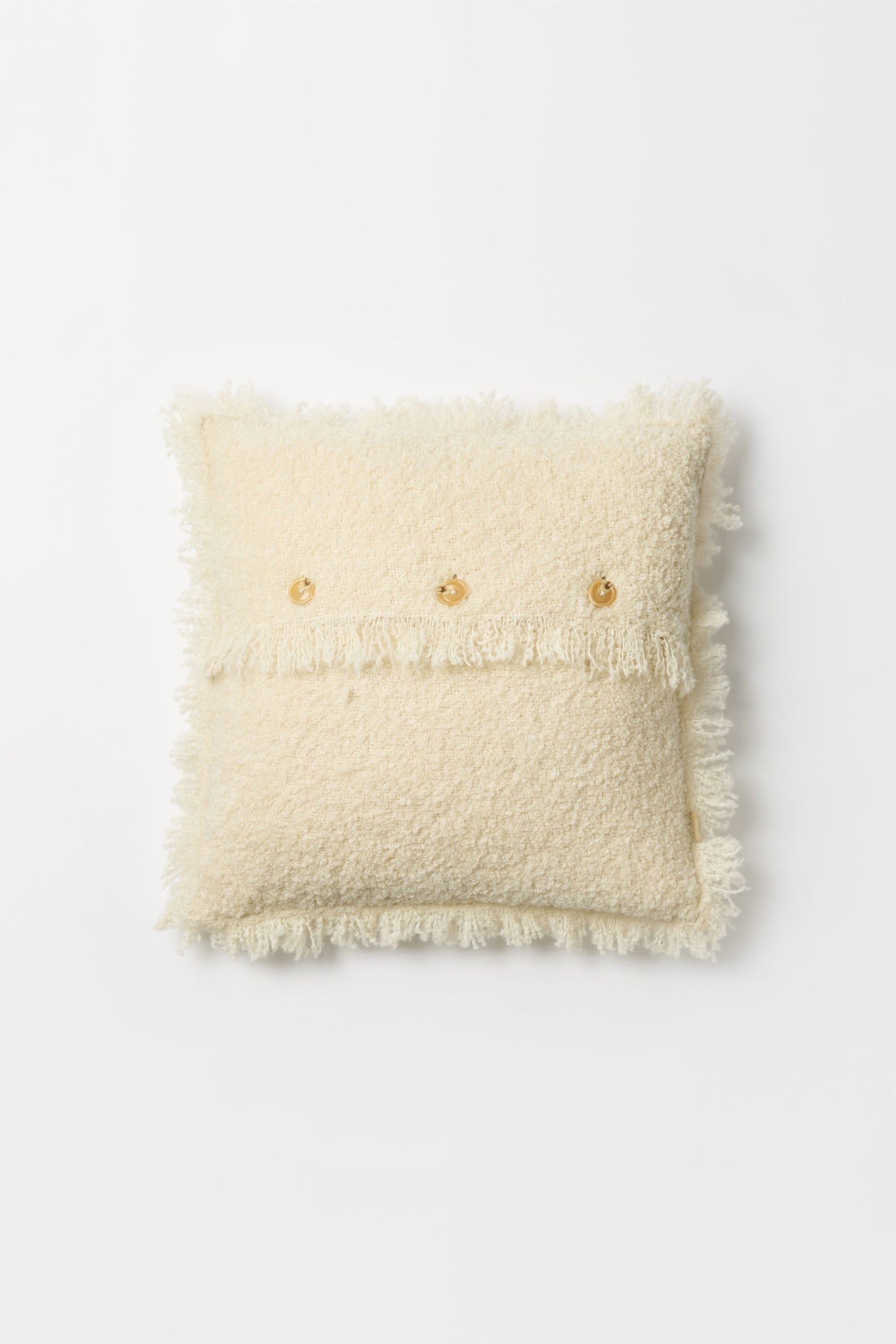 Ivory cushion 65 x 45 cm