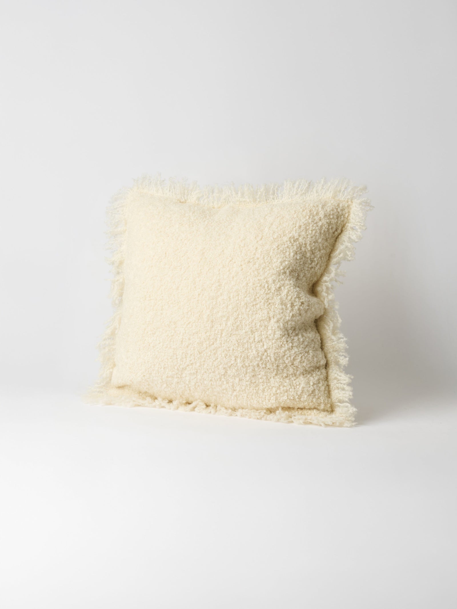 Ivory cushion 65 x 45 cm