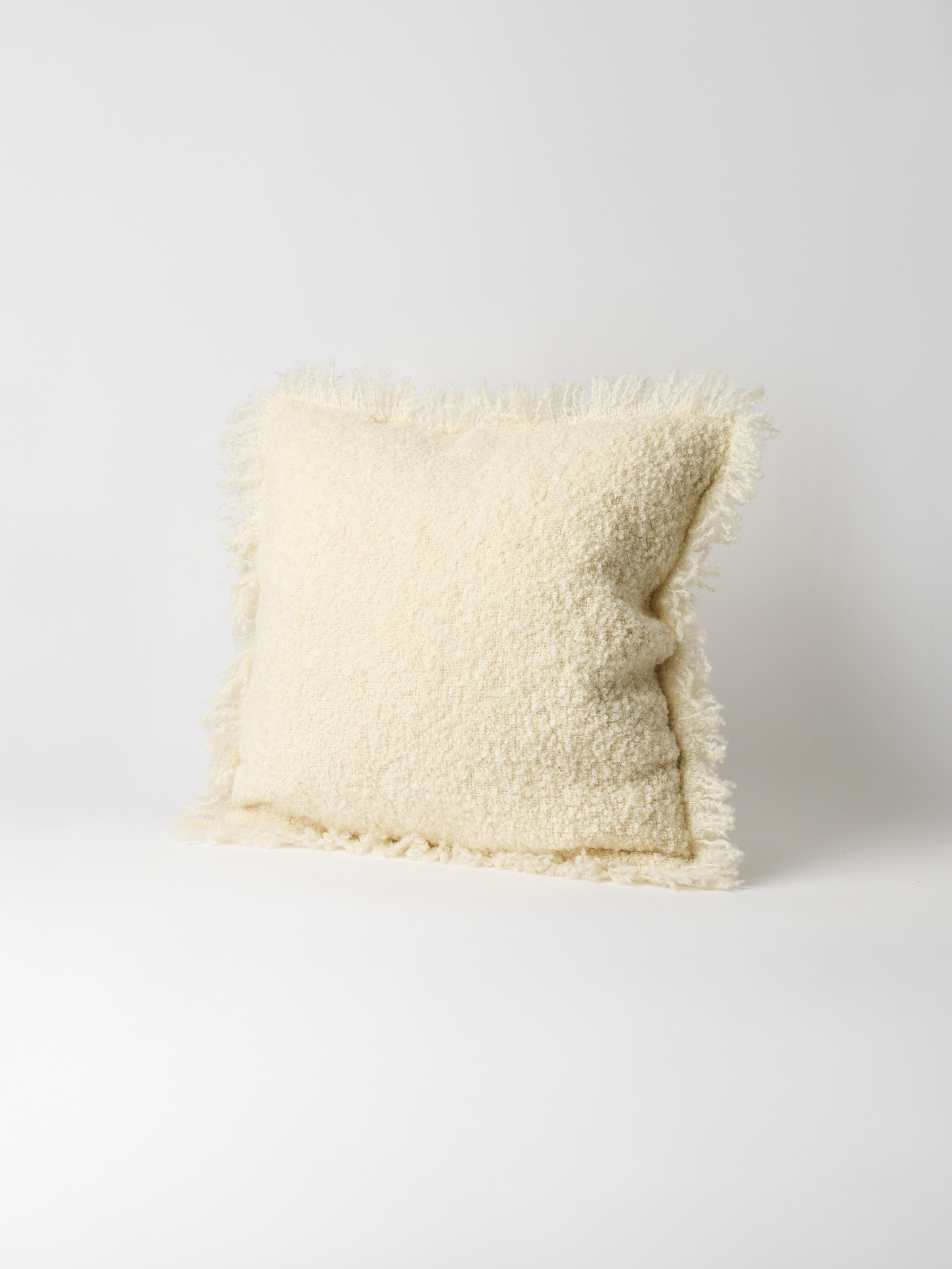 Ivory cushion 65 x 45 cm