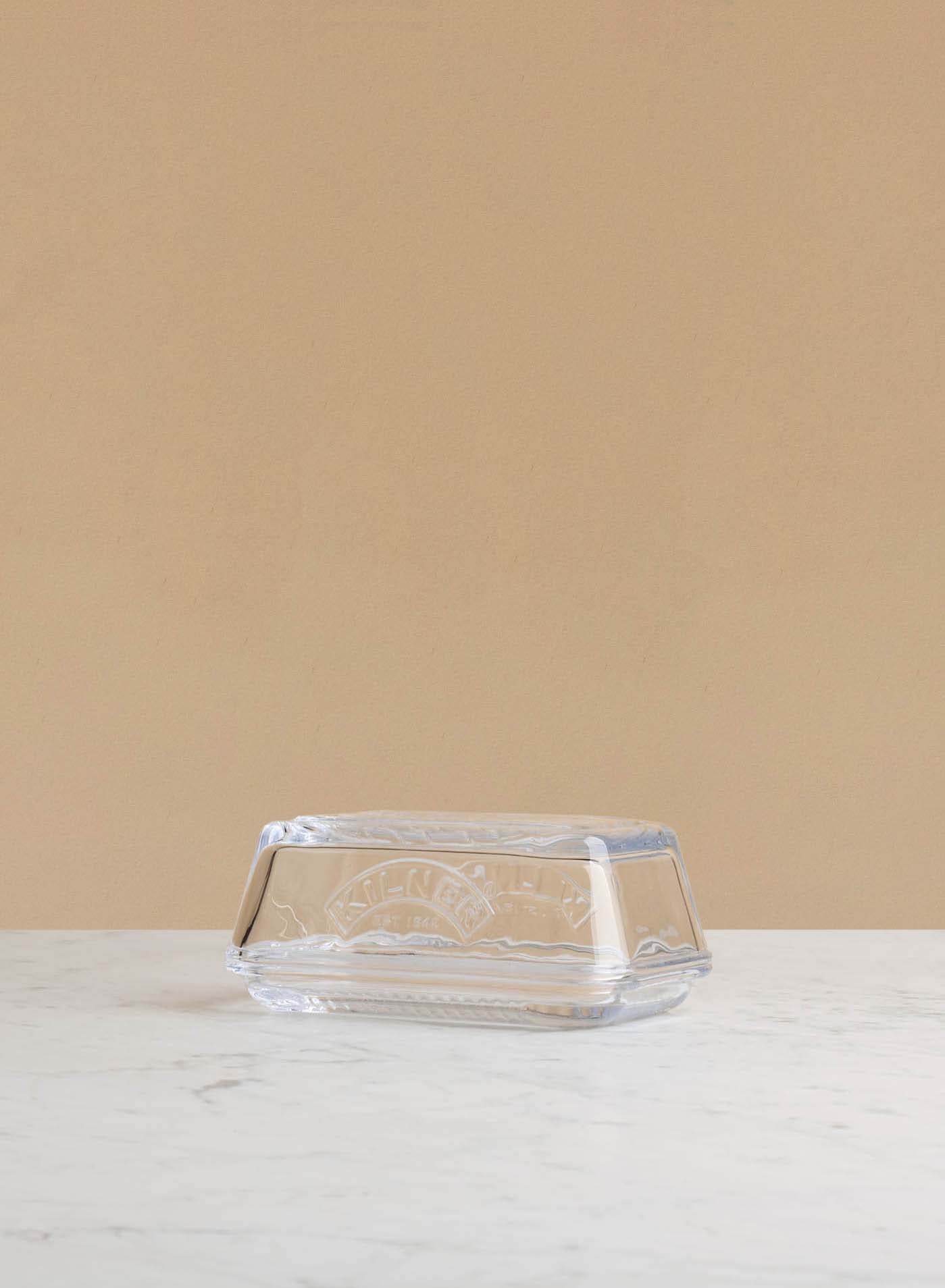 Smörbytta Glas