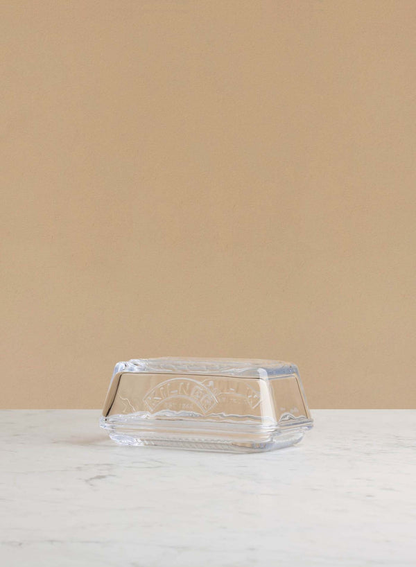 Smörbytta Glas